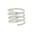 Unique Piece | White Gold Ring | Spiral 24538