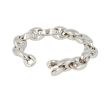 Be | Bracelet 14 Carat White gold | Coffee Bean
