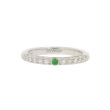 Adolfo Courrier | White Gold Ring | Diamonds - Tsavorite