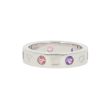 Bvlgari | White Gold Ring | Diamond - Amethyst - Tourmaline