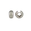 Be | Earrings 14 Carat White gold | Ø17 mm