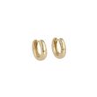 Be | Earrings 14 Carat Yellow gold | Ø12 mm
