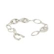 Be | White Gold Bracelet | 19 cm
