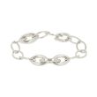 Be | White Gold Bracelet | 19 cm