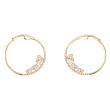 Unique Piece | Pink Gold Earrings | Diamonds