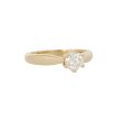 W | Diamond Solitaire Ring Yellow Gold | 0.70ct