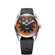 Nivada Grenchen Super Antarctic no date orange/rubber| 320557A01