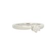 W | Diamond Solitaire Ring White Gold | 0.40ct