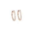 Lux | Earring Pink Gold | Diamond