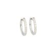 Lux | Earring White Gold | Diamond