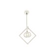 Gucci Single Earstud | 18kt White Gold | 0.14ct TW/VVS