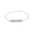 Unique Piece | White Gold Bracelet | Emerald Gourmet