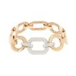 Unique Piece | Pink Gold Bracelet | Diamond Link