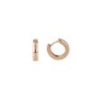 Be | Earrings 14 Carat Pink gold | Ø12 mm