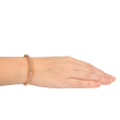 Flex Armband 5mm Bol 18kt Roségoud