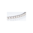 14 krt witgouden tennis armband met 71 diamanten