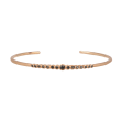 Yeva | 18carat Pinkgold Bracelet | Black Corundum
