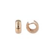 Be | Earrings 14 Carat Pink gold | Ø14 x 6 mm