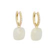 Varivello Set | Yellow Gold & Diamonds | White Moonstone 