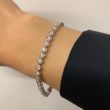 Lux | Tennis Bracelet White Gold | 40 Diamonds