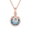 BRON | Mira Mira Pendant | London Blue Topaz & Diamonds