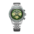 Nivada Grenchen Chronoking MecaQuartz summer edition "green" 38mm | 87057Q04