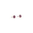 Sundrops | Earstuds Pink Gold | Amethyst Ø4mm