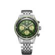Nivada Grenchen Chronoking MecaQuartz summer edition "green" 38mm | 87057Q04