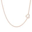 BRON | Joy Pinkgold Necklace |Diamond Cloud 8CR445645BR
