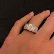 Be | Ring Pink Gold | Diamond Pavé