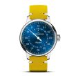 Meistersinger Perigraph AM1018 Blauw | 43MM | AM1018