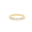 Be | Ring Bicolor |Pavé Diamonds