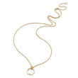 Burato Gioielli | Amuleto Necklace Yellow Gold | M 0.03ct