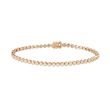 Lux | Tennis Bracelet Pink Gold | 52 Diamonds
