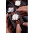 Nivada Grenchen Antarctic Egg Shell White| 35mm 35004M41
