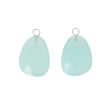 Varivello Pendants | Chalcedony Paraiba | 20 x 15 mm