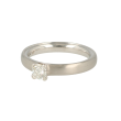Christian Bauer | ring witgoud solitair | diamant 0,33ct