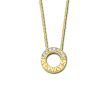 Minitials Circle of Love Necklace | 18ct Gold