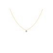 La Brune & La Blonde | 360° Necklace | Solitaire Diamond | Yellow Gold