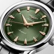 Longines Conquest Heritage Green Leather | 38mm L1.649.4.02.2