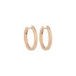 Varivello Fine Line | Pink Gold Earrings | Large