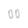Varivello Fine Line | White Gold Earrings | Large