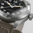 Hamilton khaki field expedition Black Leather | 37mm H70225830