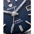 Nivada Grenchen F77 Blue with Date | 37mm 69001A77