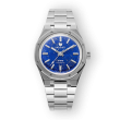 Nivada Grenchen F77 Lapis Lazuli/ Titanium 68009A77