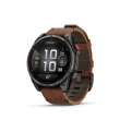 Garmin Fēnix 8 Pro carbon/brown leather 010-03198-40 | 47mm