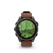 Garmin Fēnix 8 Pro carbon/brown leather 010-03198-40 | 47mm