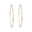 Dot | Earrings 14 Carat Yellow Gold | Ø40 mm