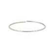 Dot | White Gold | Bangle Facets 2 mm