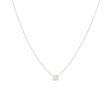 Lux | Necklace White Gold with Diamonds small Pavé | 45cm 